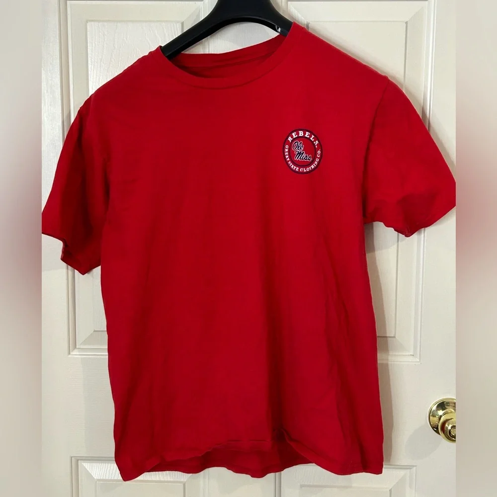 Great State Clothing Co. Men’s Large Ole Miss Rebels T-Shirt - Picture 2 of 7